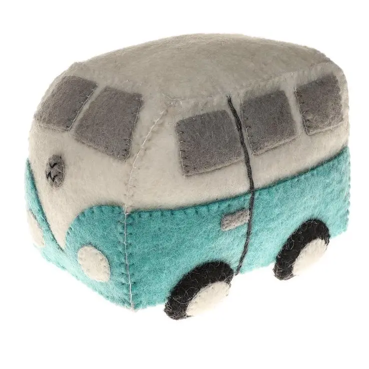 Global Goods | Felt Hippie Van Toy 1