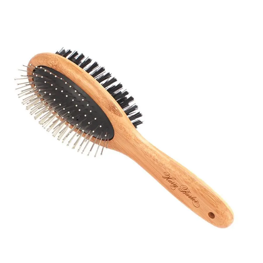 Harry Barker | Bamboo Double Sided Pet Brush 1