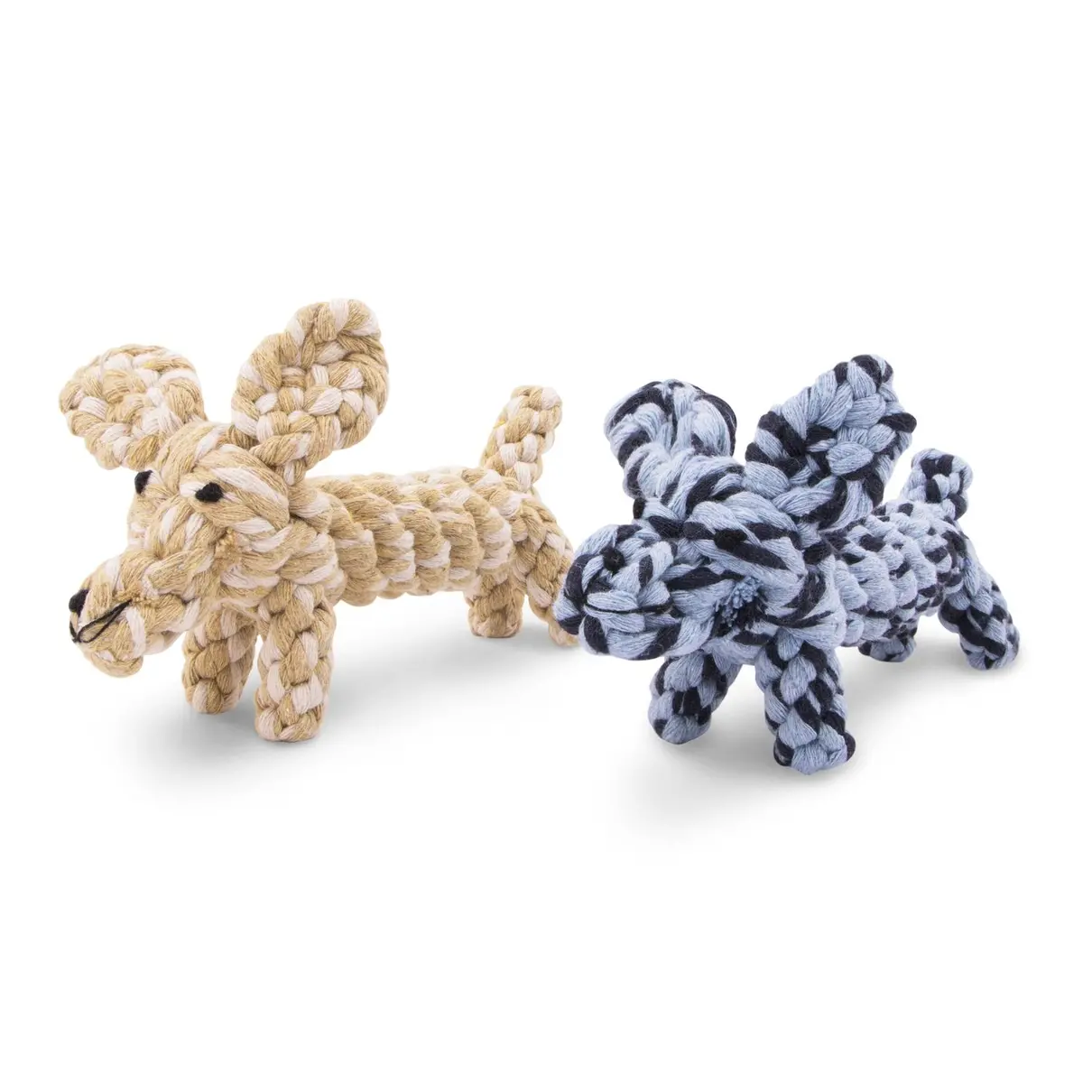Harry Barker | Dog Rope Toy In Blue 1
