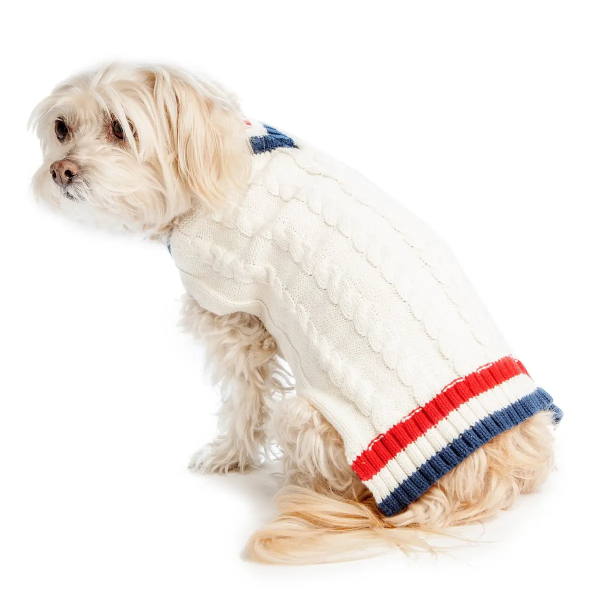 Harry Barker | Tennis Sweater In Cream 1
