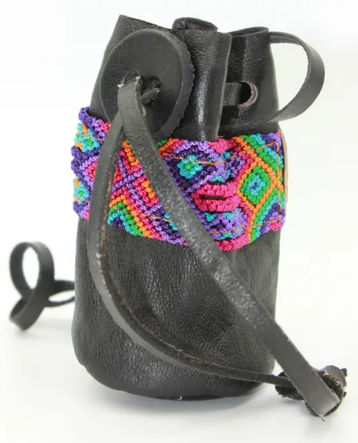 Heka Pet | Leather Poop Bag Holder In Black 1