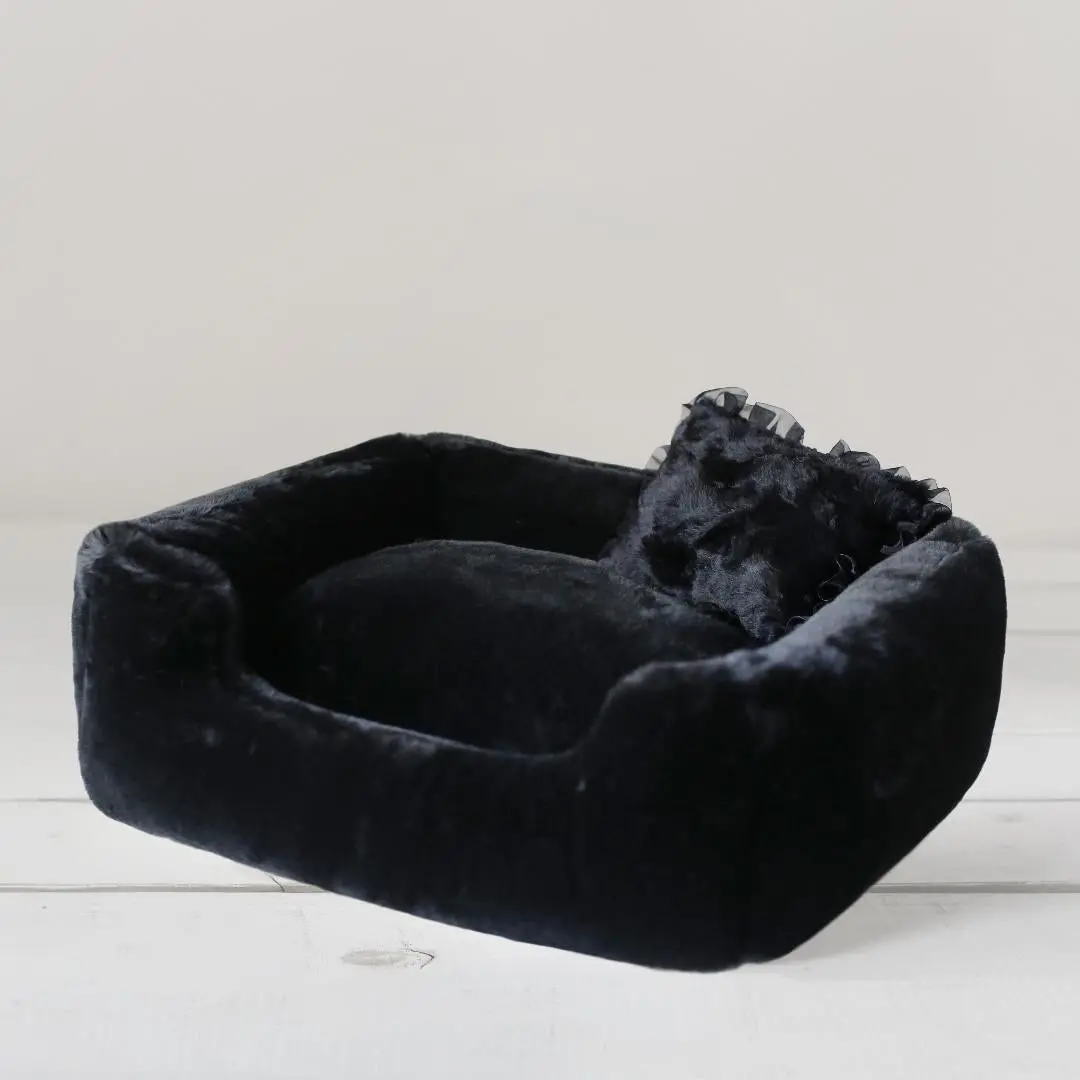 The Divine Dog Bed In Black (Custom/Direct-Ship) (Made In The Usa) 1