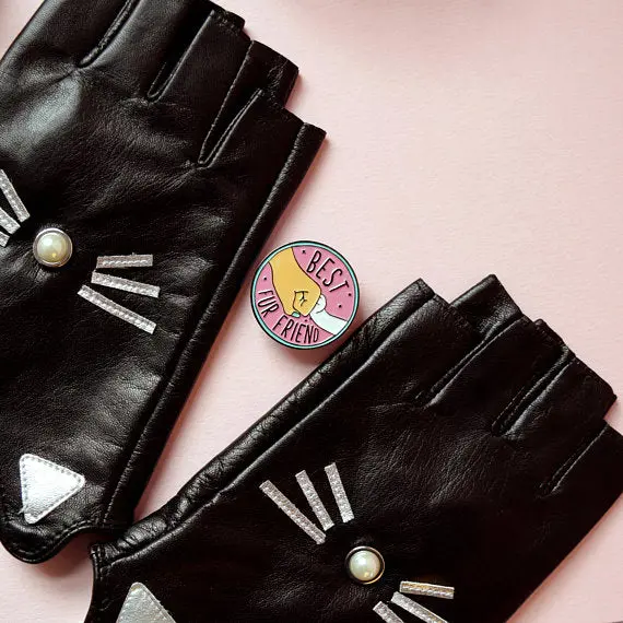 House Of Wonderland | Best Fur Friends Enamel Pin 1