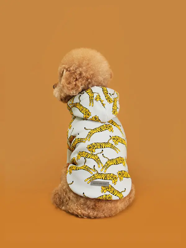 Tiger Dog Hoodie 1