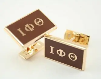Iota Phi Theta Rectangle Cuff Links 1