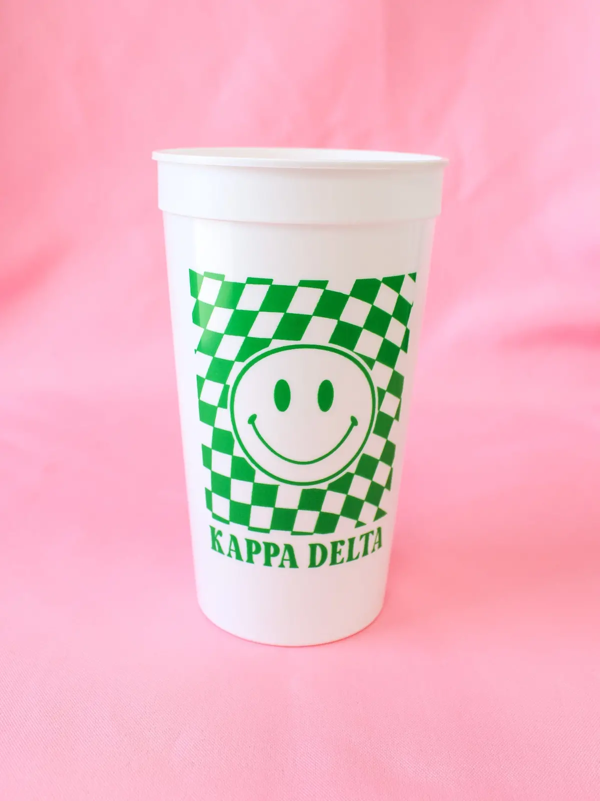 Kappa Delta Smiley Face Stadium Cup 1