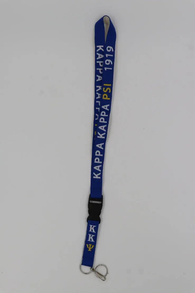 Kappa Kappa Psi Embroidered Lanyard 1