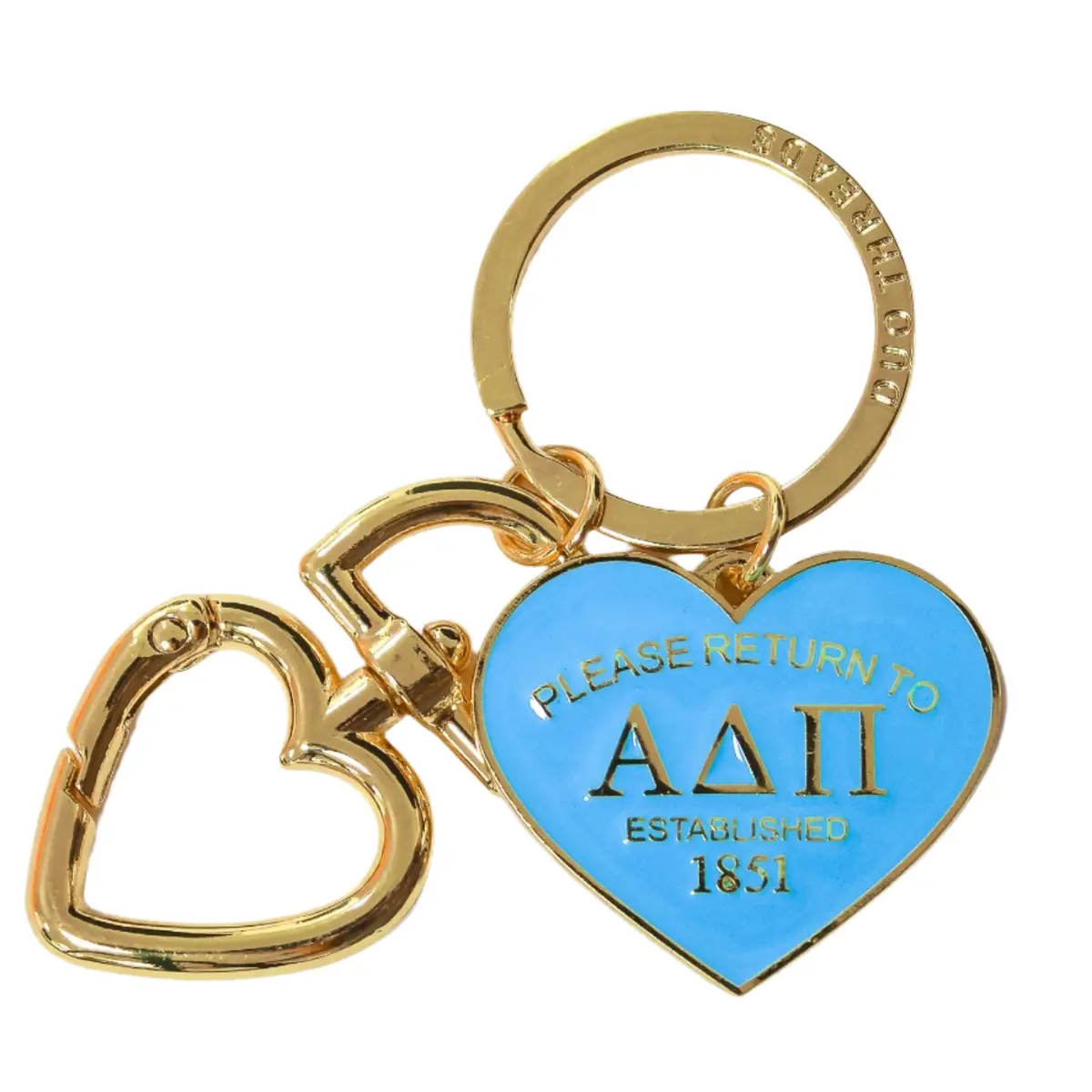 Alpha Delta Pi Please Return Key Ring 1