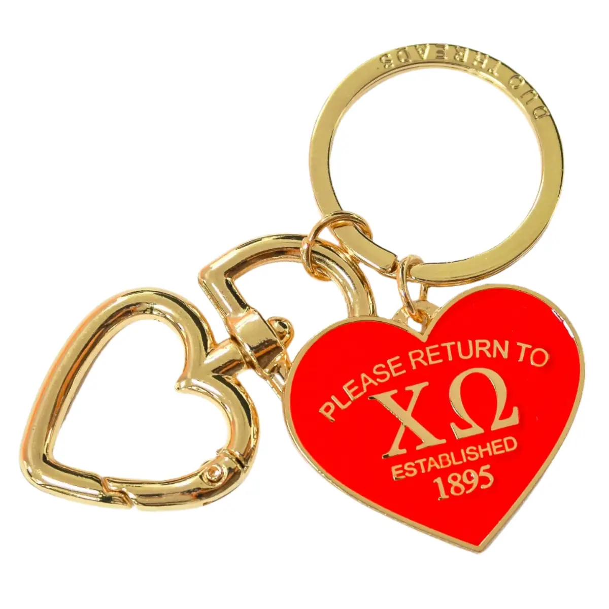 Chi Omega Please Return Key Ring 1