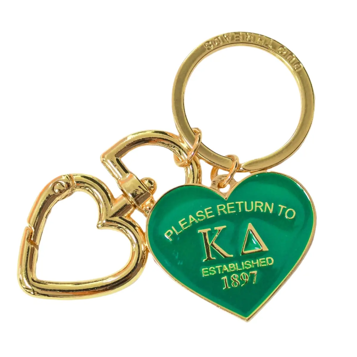 Kappa Delta Please Return Key Ring 1