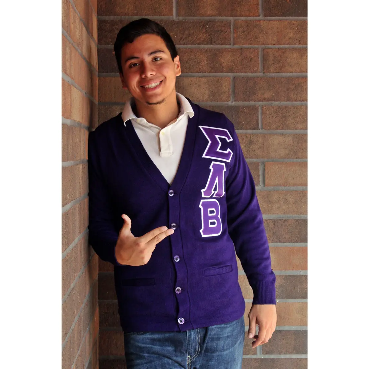 Sigma Lambda Beta Cardigan 1