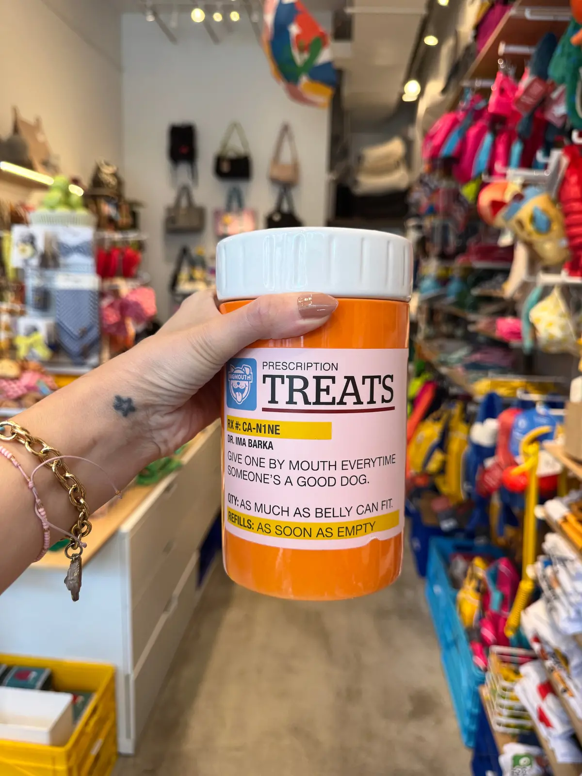 *Prescription* Dog Treat Jar 1