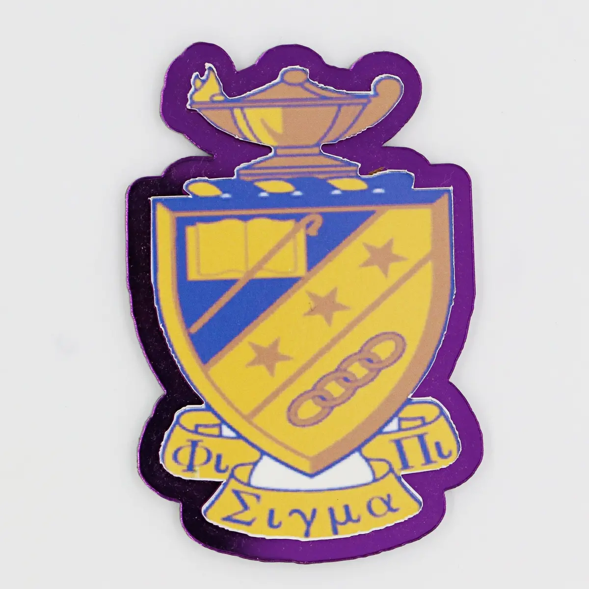 Phi Sigma Pi Large Wood Crest 1