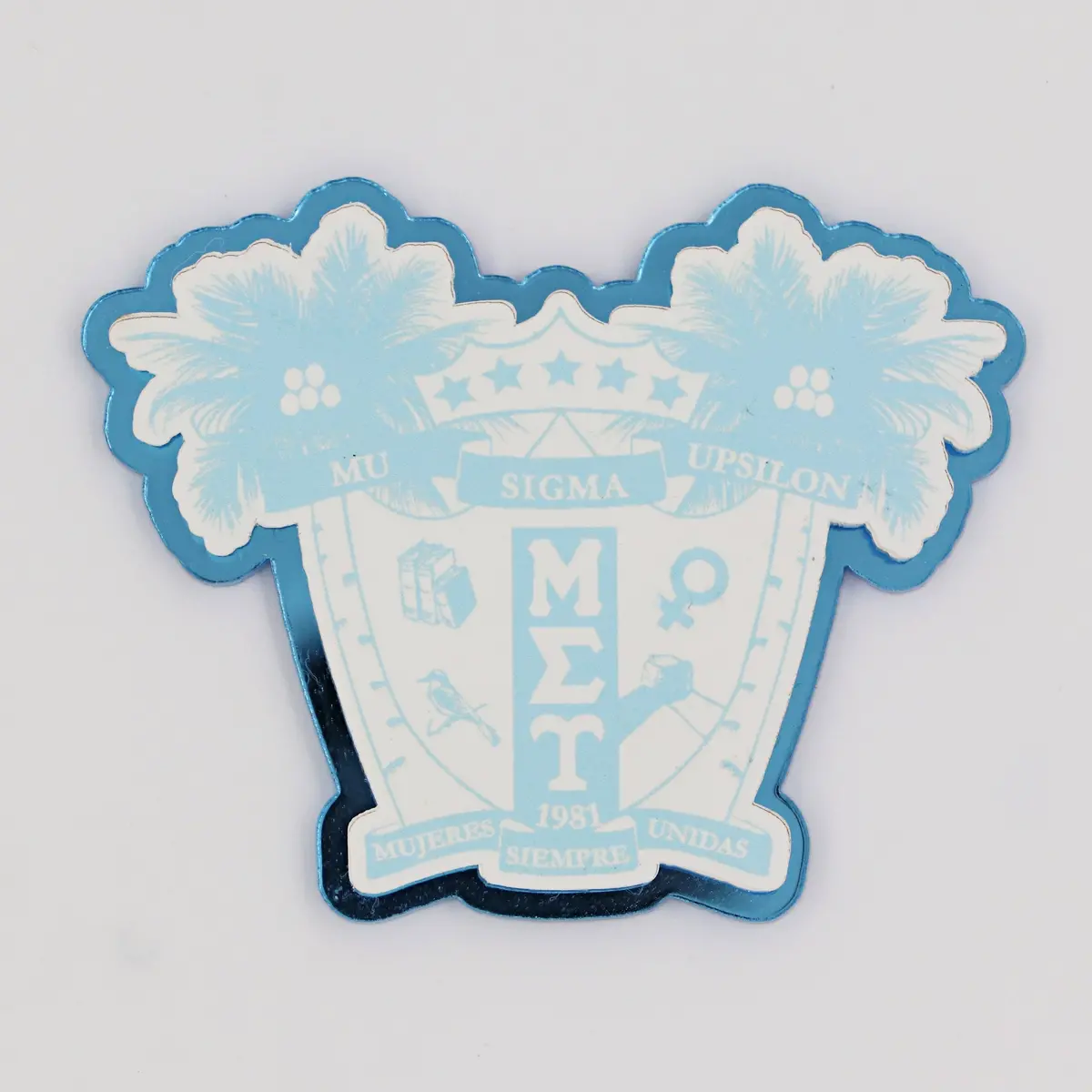 Mu Sigma Upsilon Large Acrylic Crest 1
