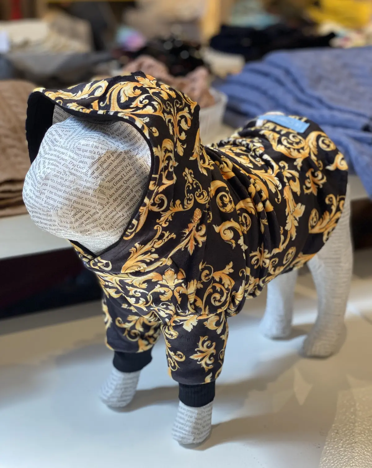 Medici Stretch Dog Hoodie (Made In The Usa) << Final Sale >> 1