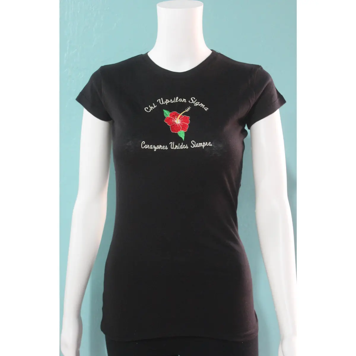Chi Upsilon Sigma Fitted Tee 1