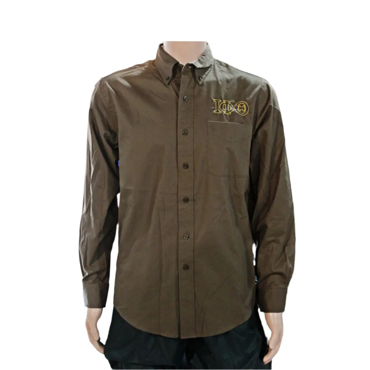 Iota Phi Theta Long Sleeve Button Up 1