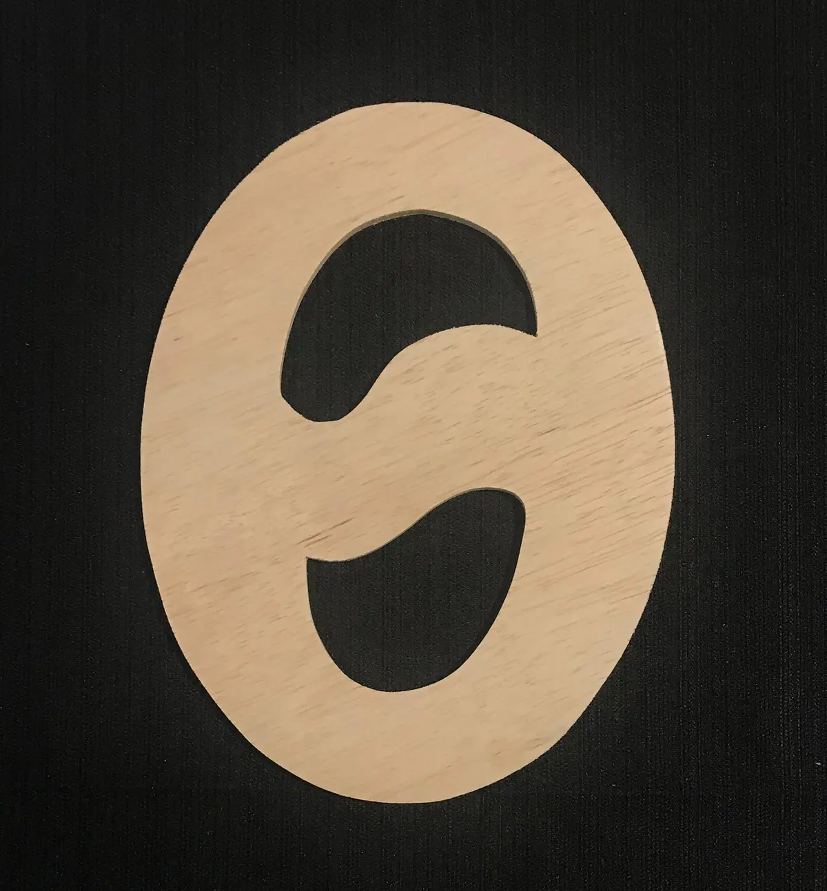 10" Letter - Theta 1