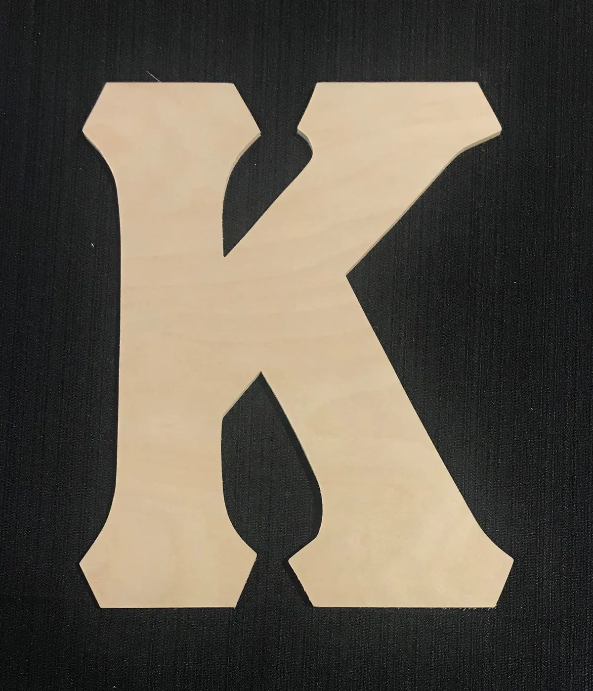 10" Letter - K/Kappa 1