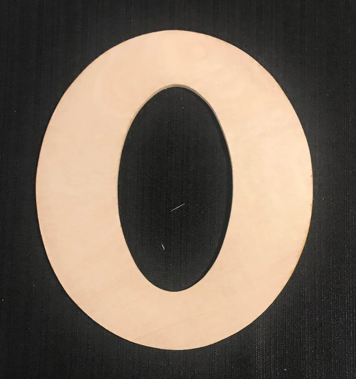 10" Letter - O/Omicron 1