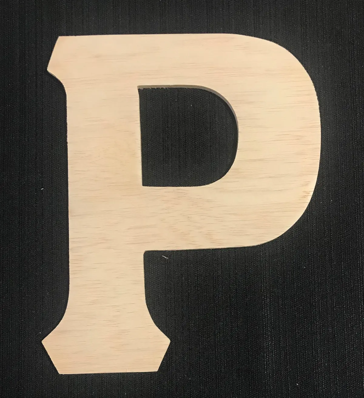10" Letter - P/ Rho 1