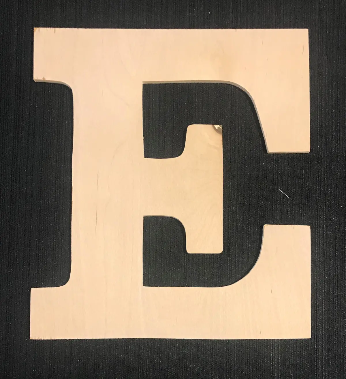 10" Letter - E/Epsilon 1