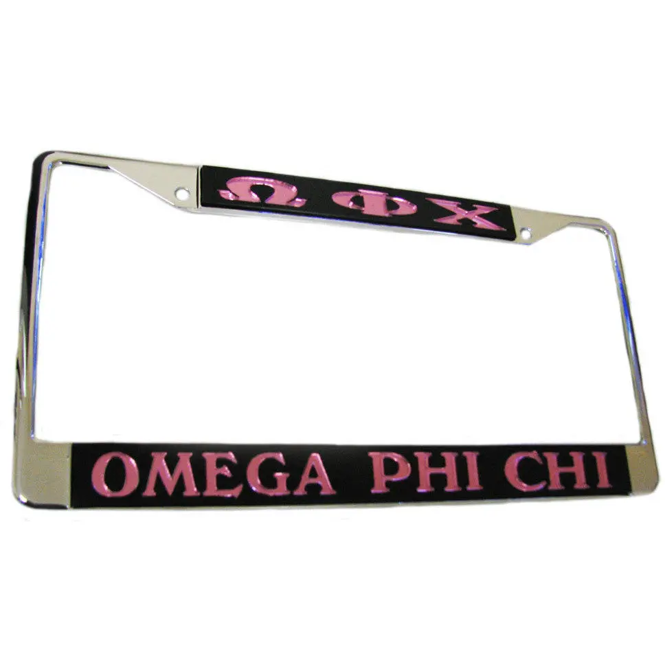 Omega Phi Chi License Frame 1