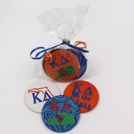 Kappa Delta Embroidered Game Day Button Set