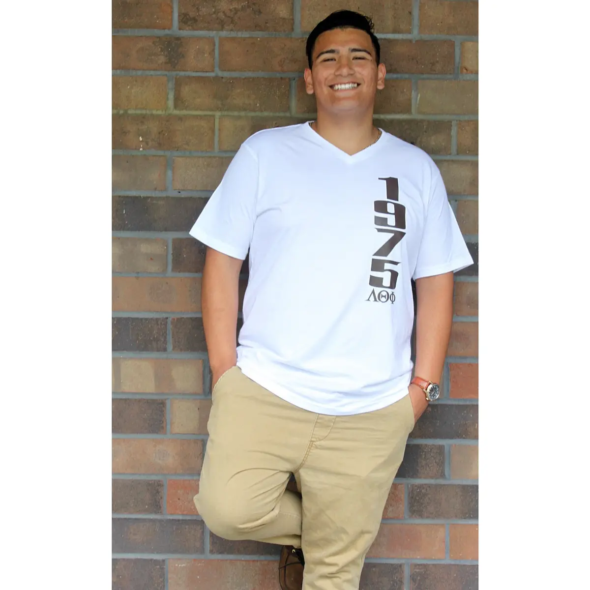 Lambda Theta Phi 1975 V-Neck- Discontinued 1