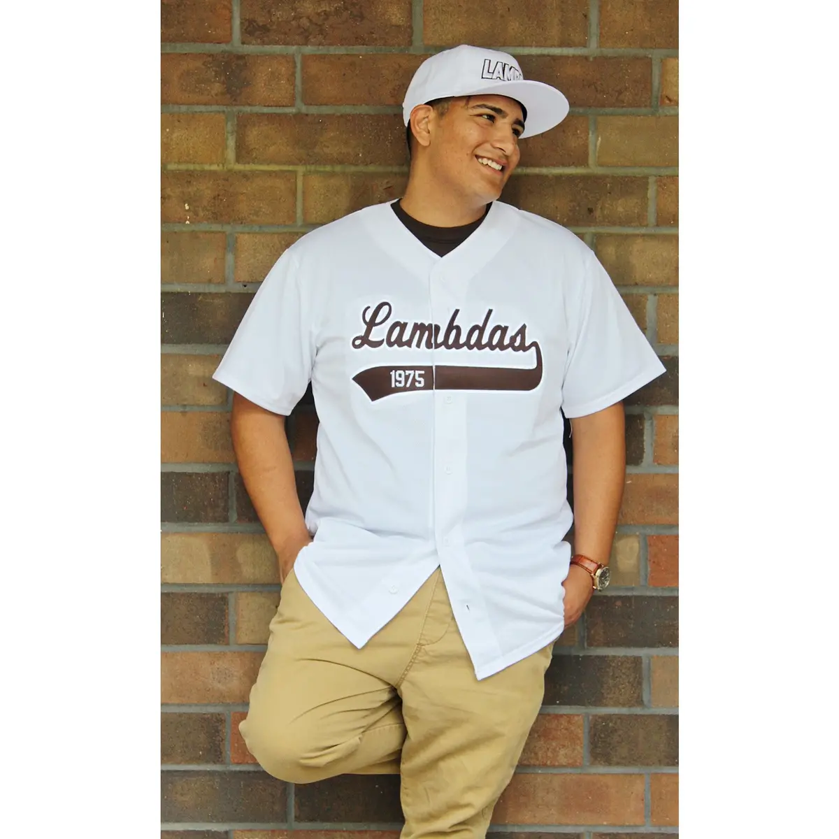 Lambda Theta Phi "Lambdas" Baseball Jersey 1