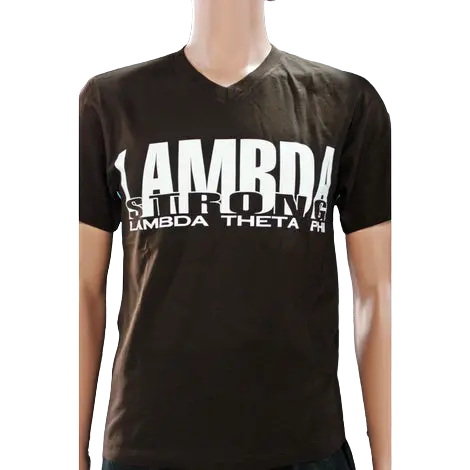 Lambda Theta Phi "Lambda Strong" V-Neck- Discontinued 1