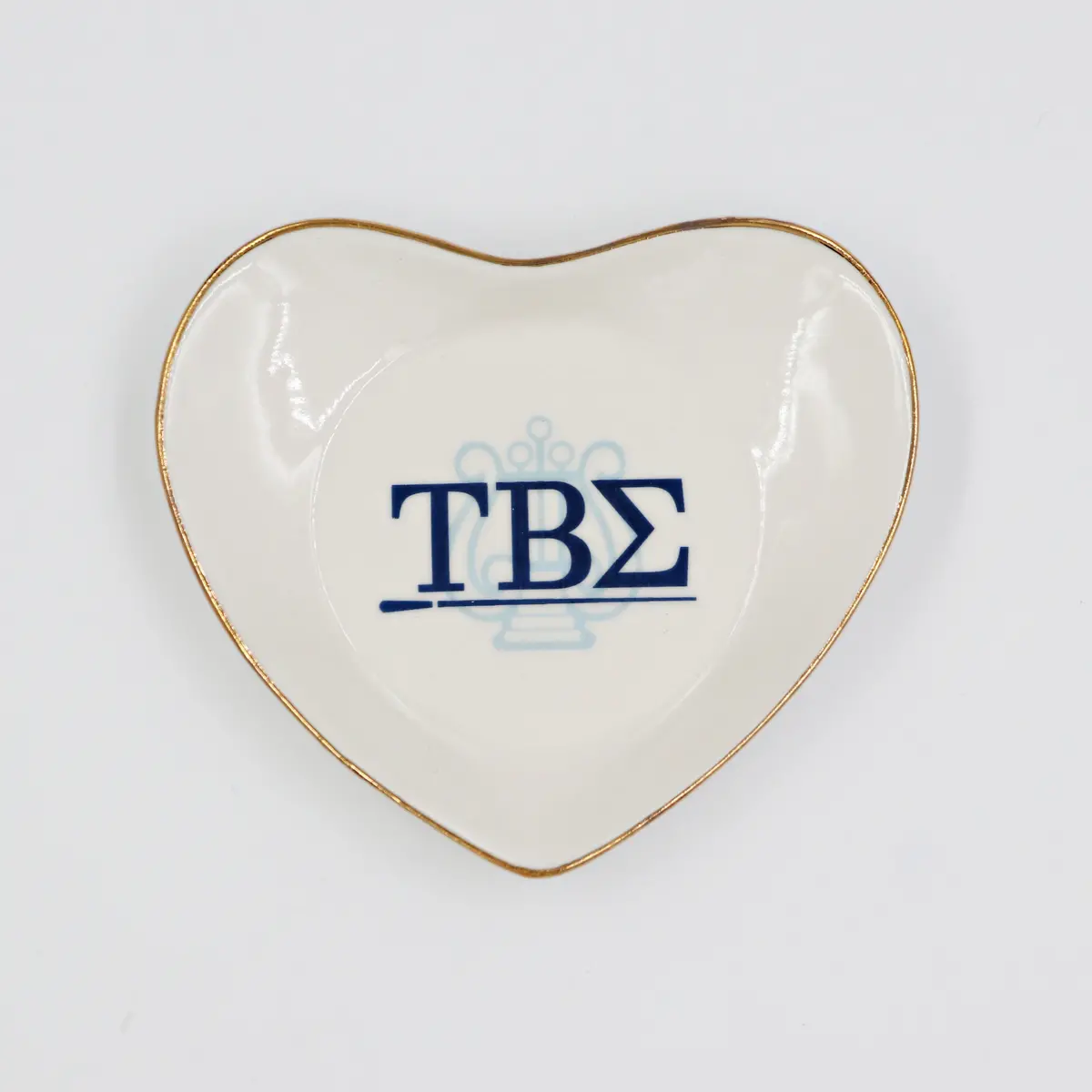 Tau Beta Sigma Heart Ring Dish 1
