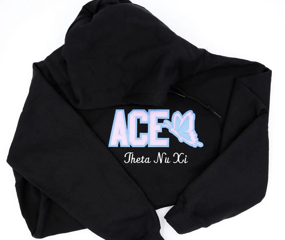 Theta Nu Xi Word Hoodie 1
