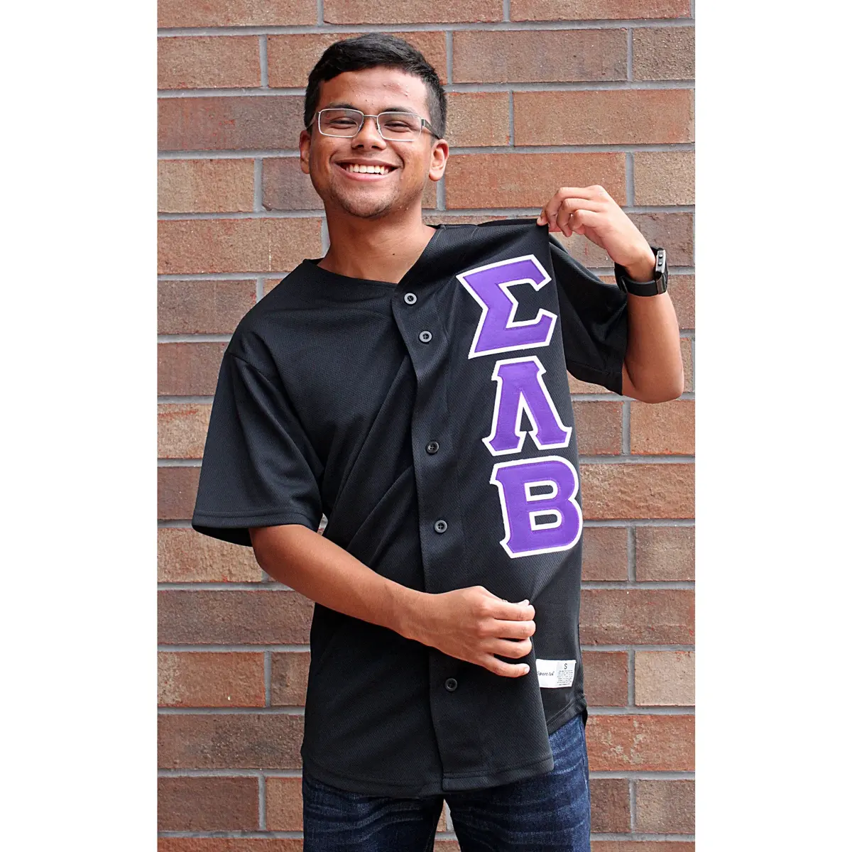 Sigma Lambda Beta Baseball Jersey 1