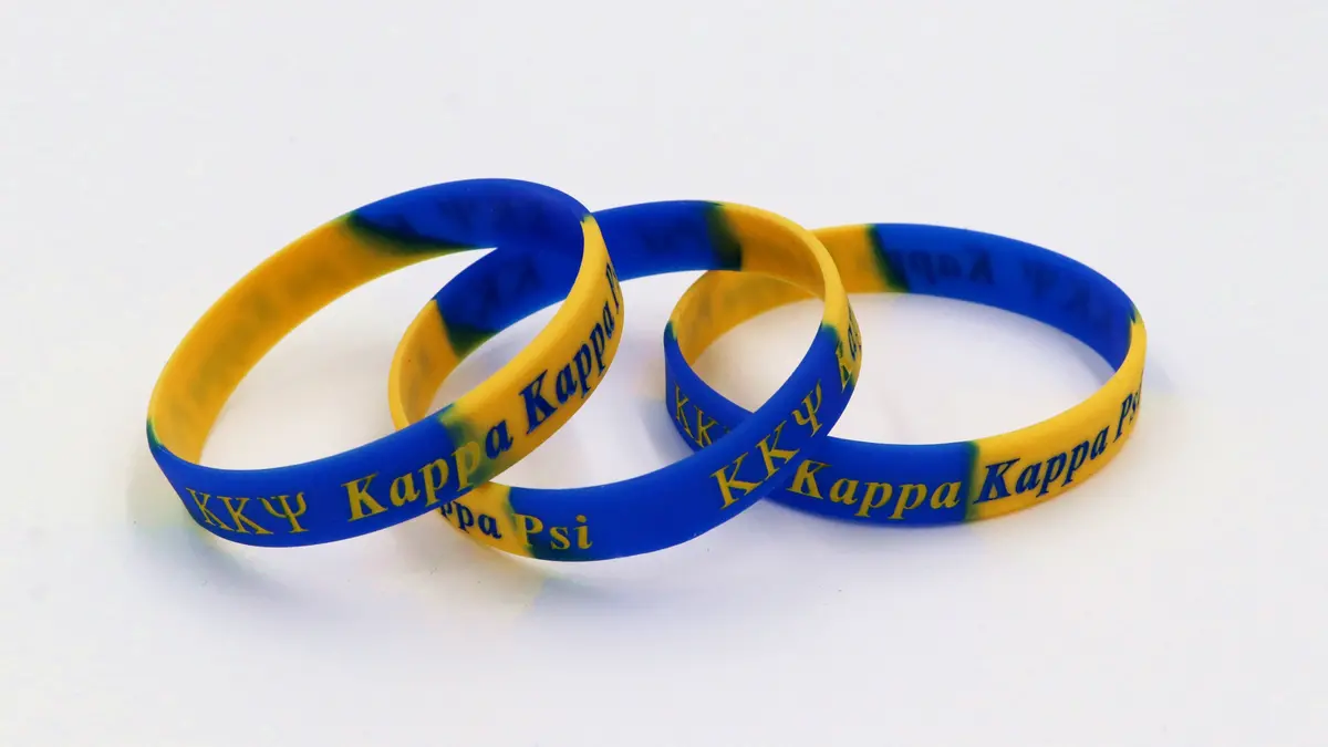 Kappa Kappa Psi Silicone Bracelet 1