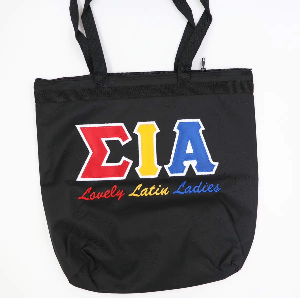 Sigma Iota Alpha Tote Bag With Script 1
