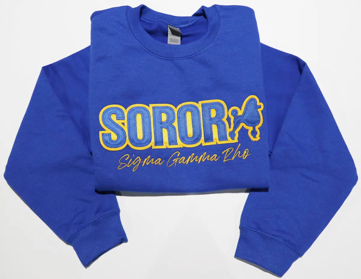 Sigma Gamma Rho "Soror" Crewneck Sweatshirt 1