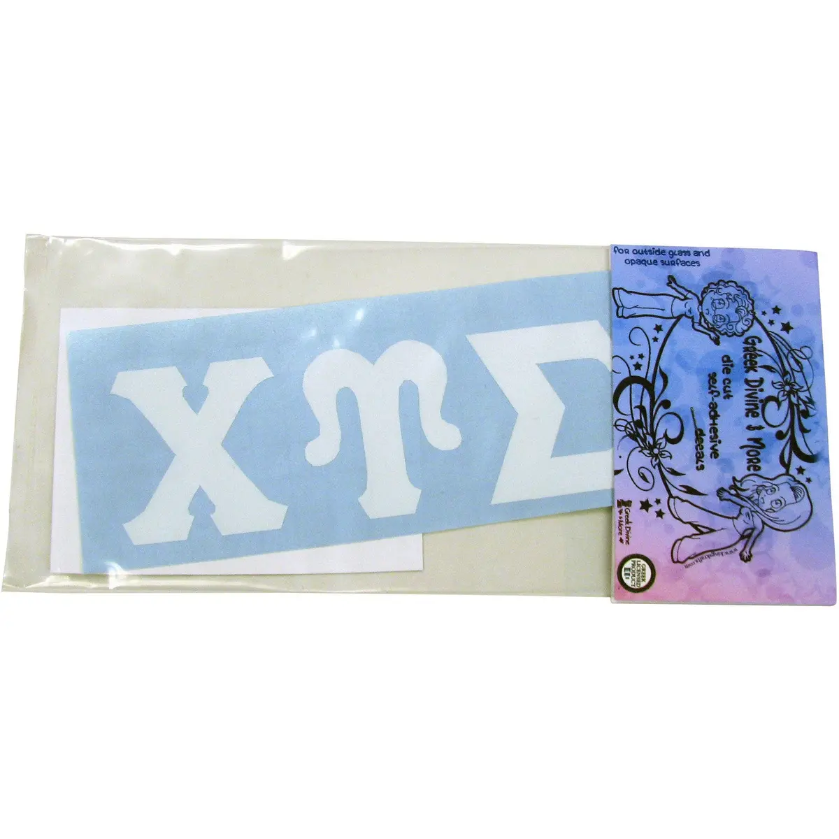 Chi Upsilon Sigma Vinyl Decal 1