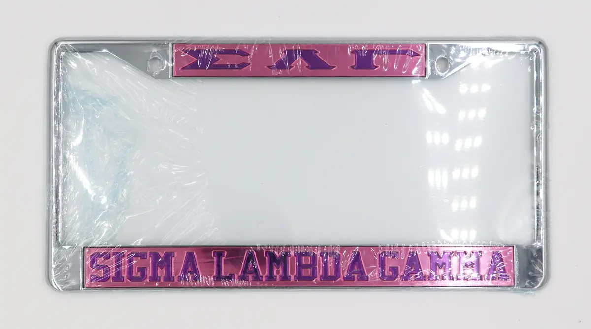 Sigma Lambda Gamma License Frame 2