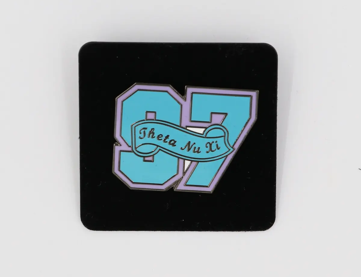 Theta Nu Xi Year Pin 1