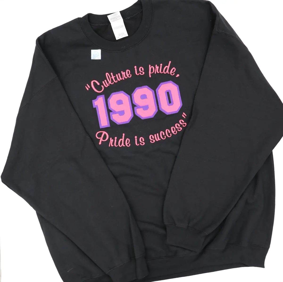 Sigma Lambda Gamma 1990 Vintage-Style Crewneck Sweatshirt