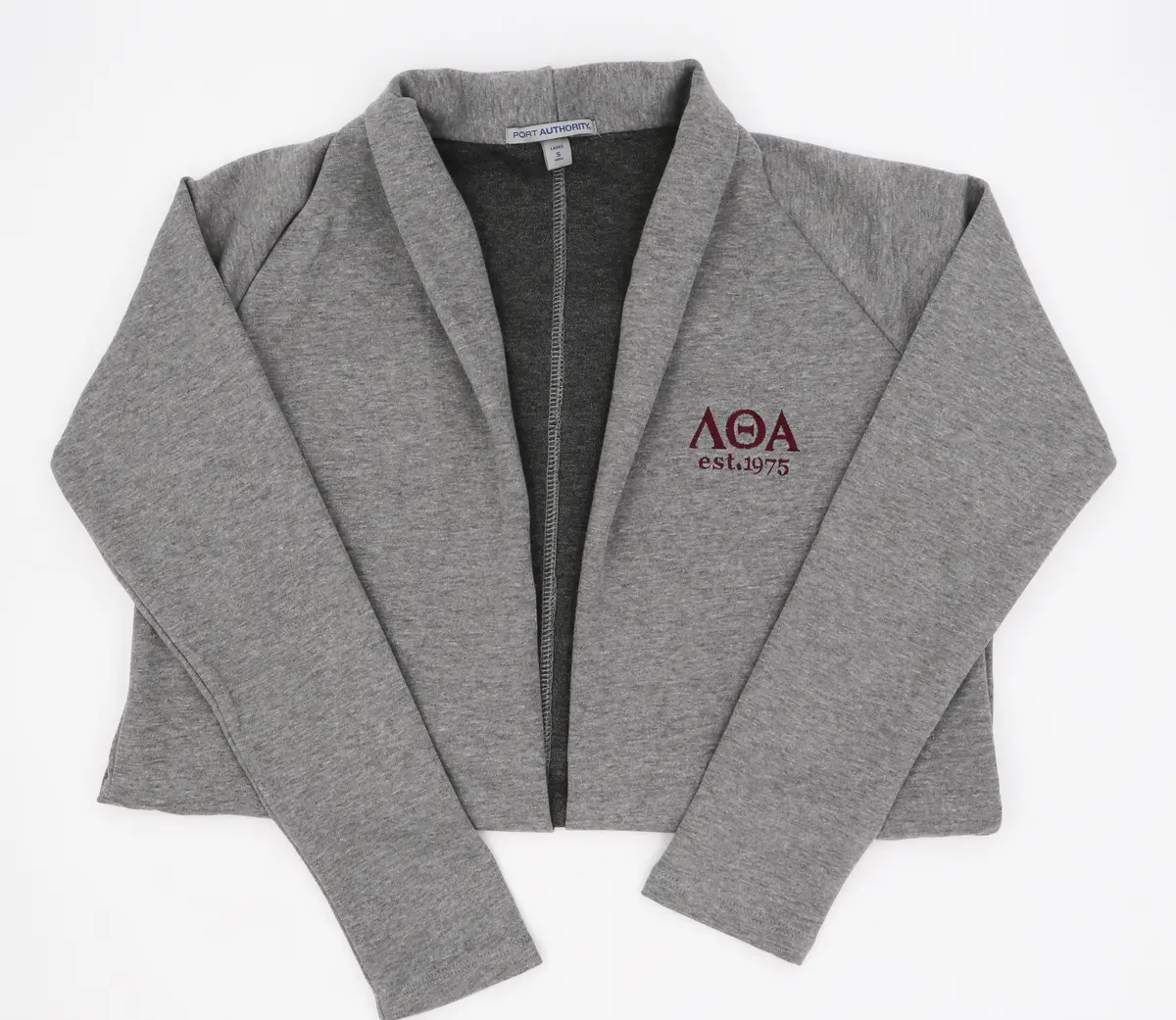 Lambda Theta Alpha Ladies Interlock Cardigan 1