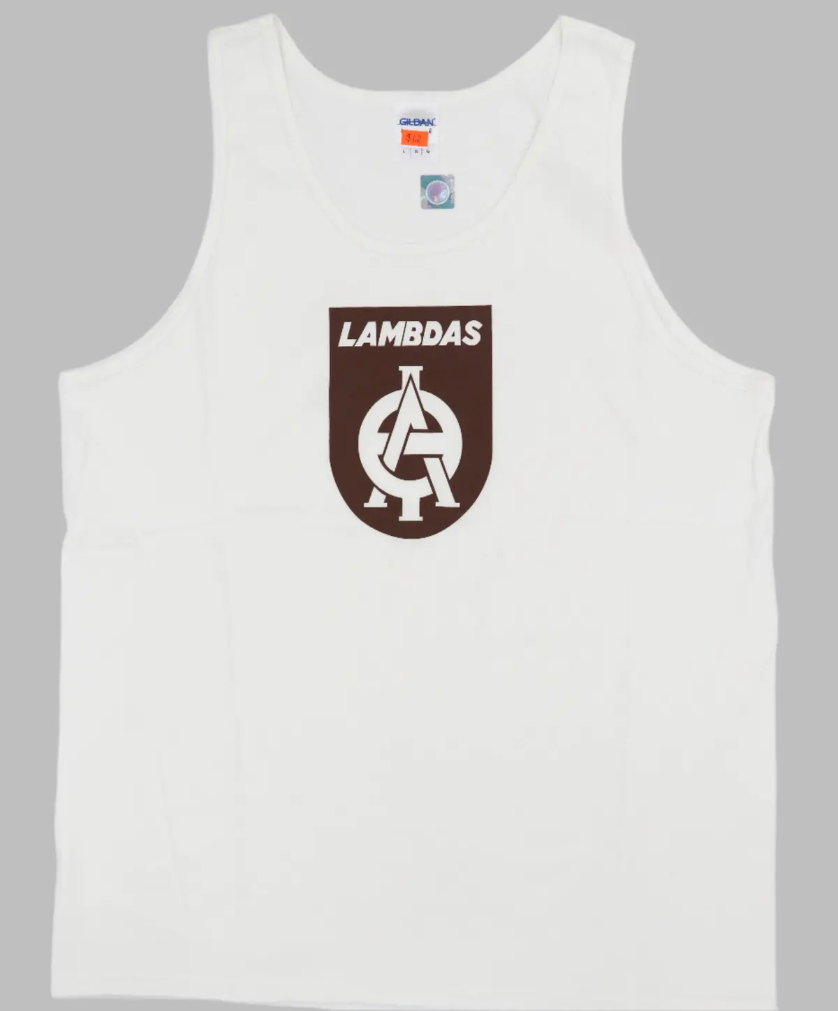 Lambda Theta Phi 7" Old Logo Screen Print Tank- Discontinued 1