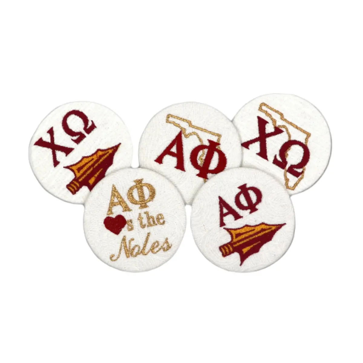 Florida State Game Day Embroidered Button 1