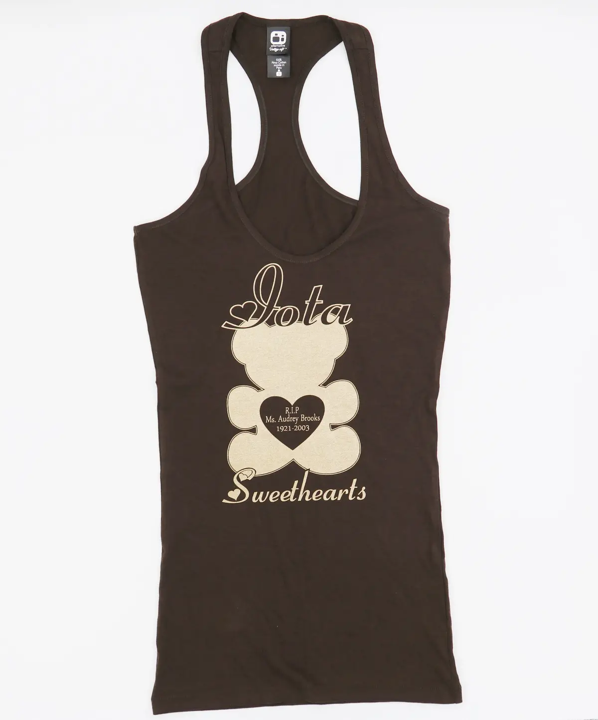 Iota Sweetheart Vinyl Teddy Bear Razorback Tank - Discontinued 1