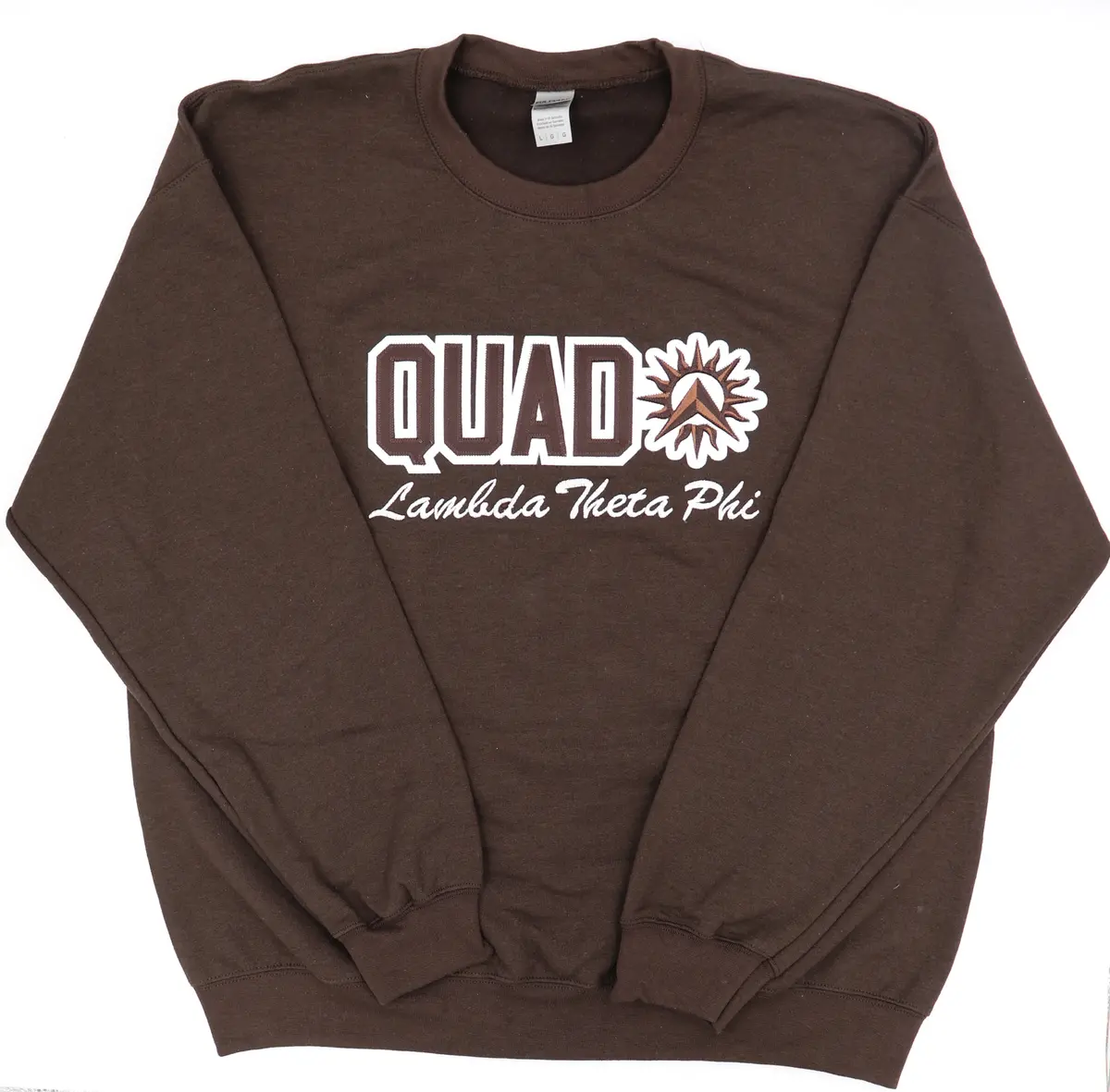 Lambda Theta Phi Sol De Lambda Word Crewneck 1