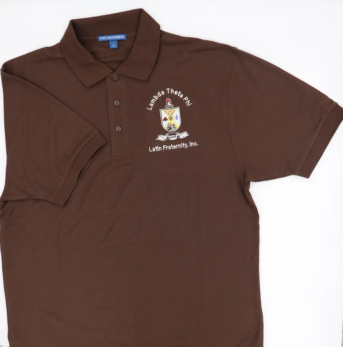Lambda Theta Phi Silk Touch Polo 1