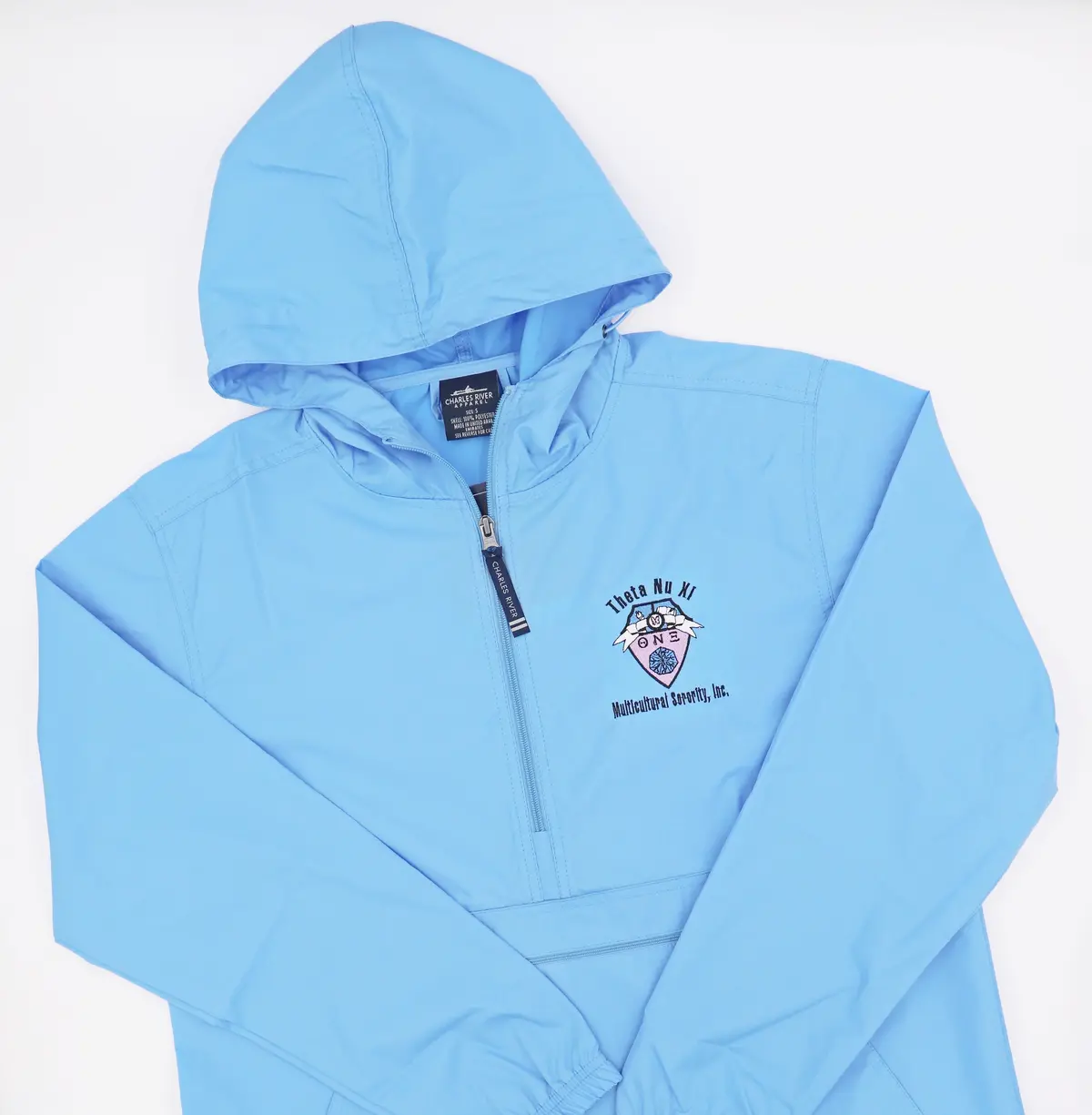 Theta Nu Xi Pack-N-Go Pullover Anorac 1