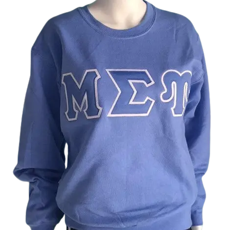 Mu Sigma Upsilon Greek Crewneck 1