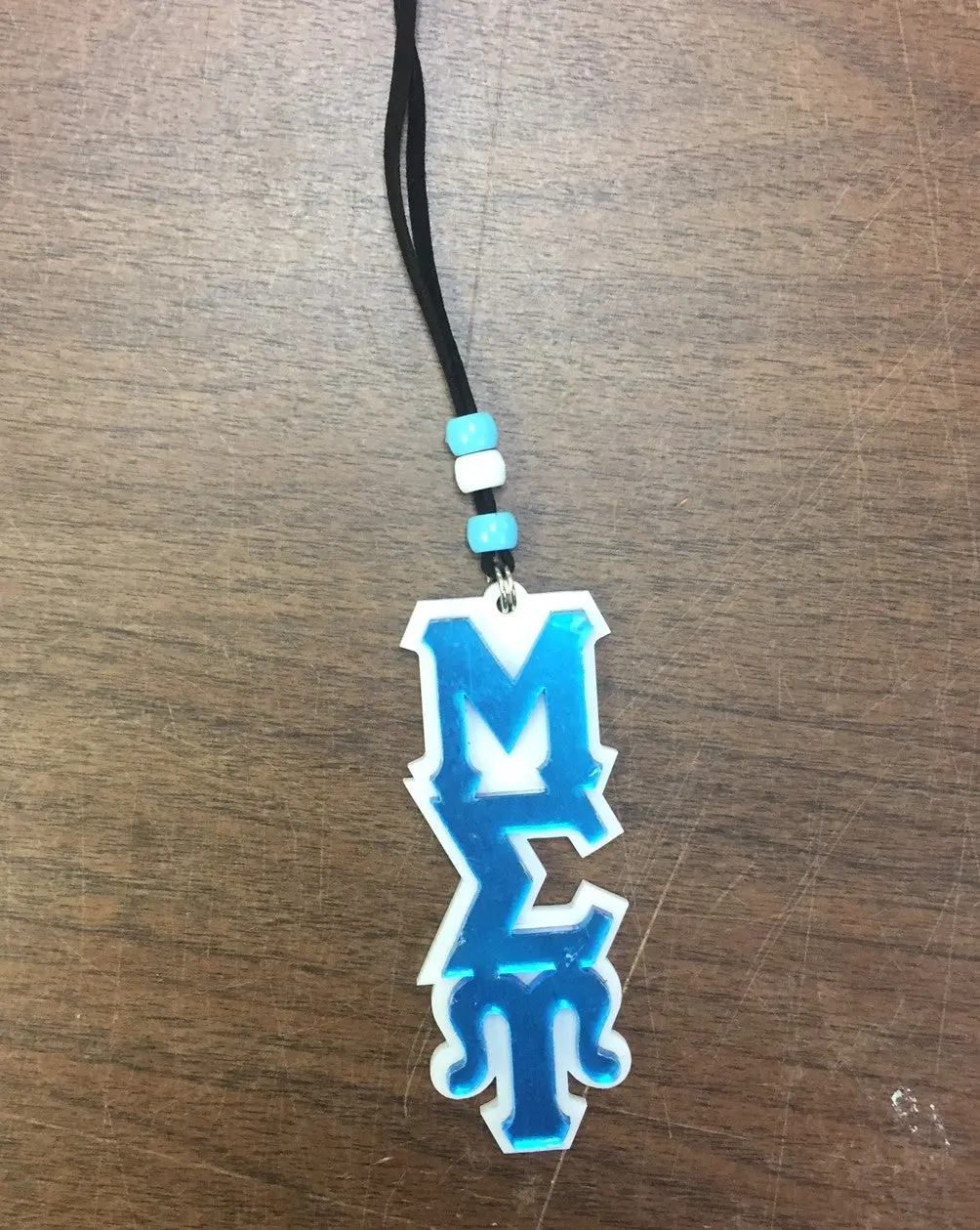 Mu Sigma Upsilon Acrylic Tiki 1